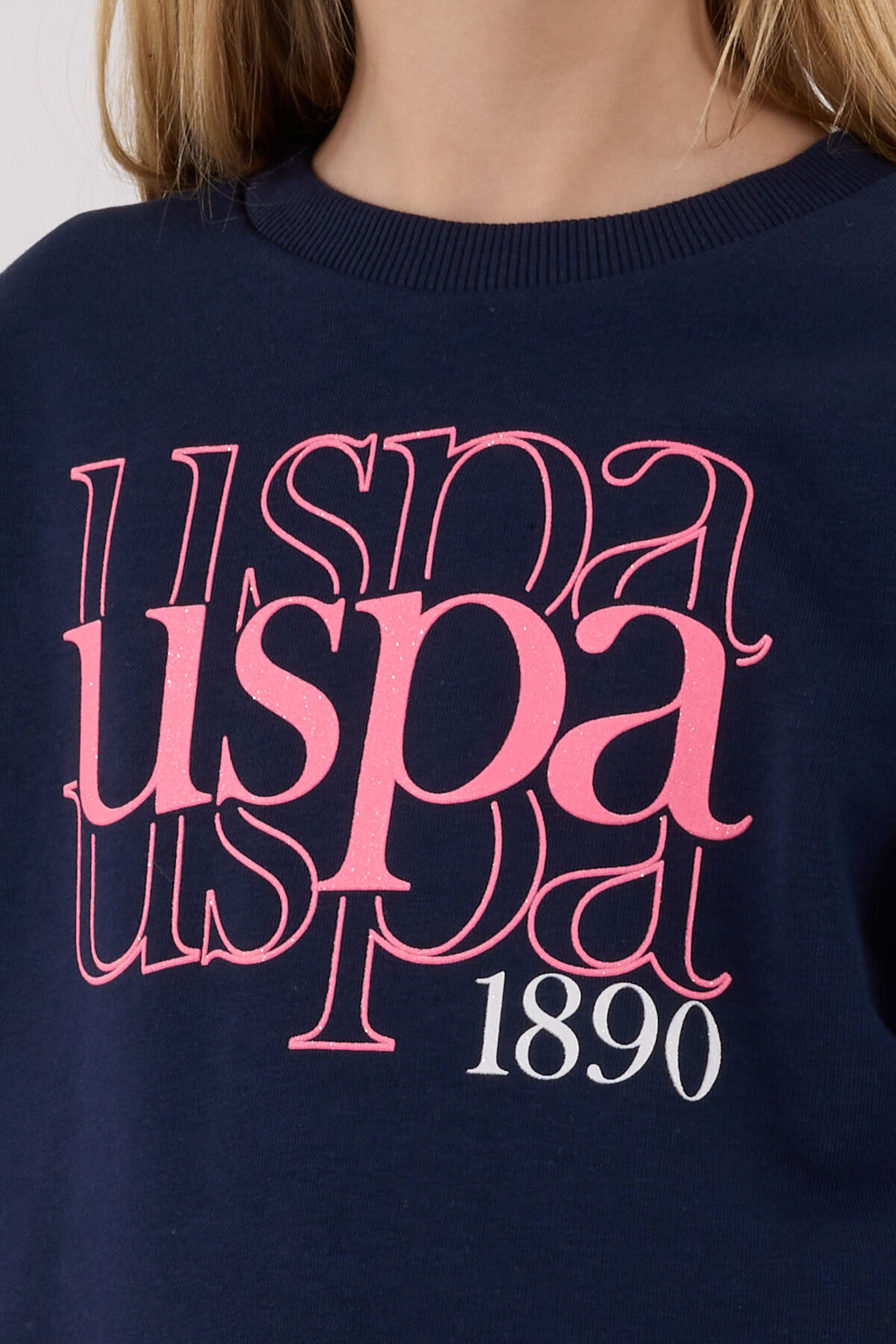 U.S. Polo Assn. Kız Çocuk Kışlık Regular Fit Lacivert Eşofman Takımı US2309-C-V1