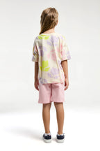 U.S. Polo Assn. Kız Çocuk Sarı Bermuda Takım