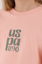 U.S. Polo Assn. Kız Çocuk Kışlık Regular Fit Turuncu Eşofman Takımı US2308-C-V2