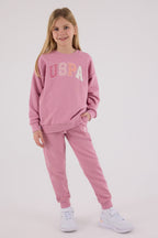 U.S. Polo Assn. Kız Çocuk Kışlık Regular Fit Pembe Eşofman Takımı US2306-C-V1