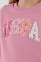 U.S. Polo Assn. Kız Çocuk Kışlık Regular Fit Pembe Eşofman Takımı US2306-C-V1