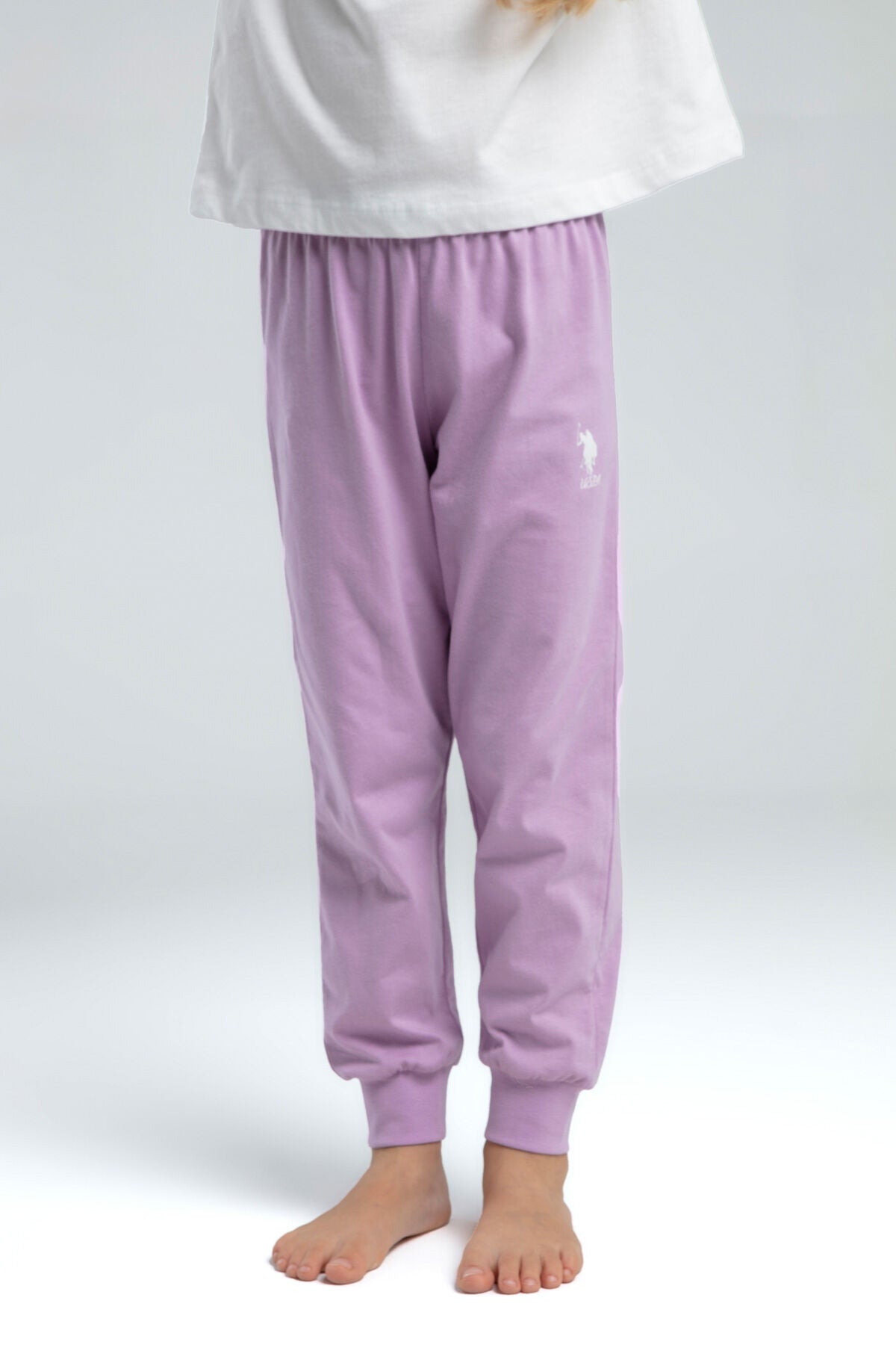 Kız Çocuk Krem Kısa Kol Pijama Takım