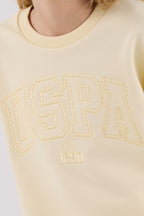 U.S. Polo Assn. Kız Çocuk Kışlık Regular Fit Sarı Eşofman Takımı US2305-C-V4