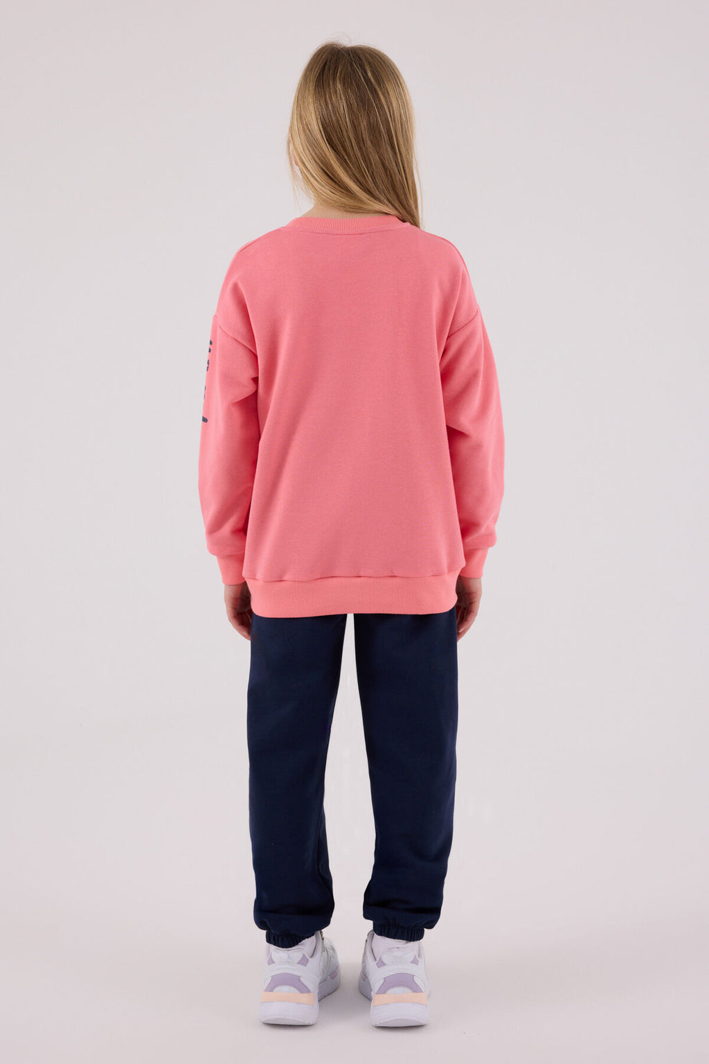 U.S. Polo Assn. Kız Çocuk Kışlık Regular Fit Pembe Eşofman Takımı US2308-C-V1