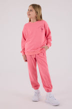 U.S. Polo Assn. Kız Çocuk Kışlık Regular Fit Pembe Eşofman Takımı US2310-C-V1