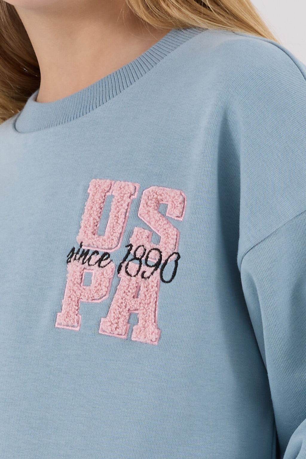 U.S. Polo Assn. Kız Çocuk Kışlık Regular Fit Yeşil Eşofman Takımı US2307-C-V2