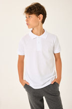 Rolypoly Erkek Çocuk Kışlık Regular Fit Beyaz T-Shirt RP3721-C-V1