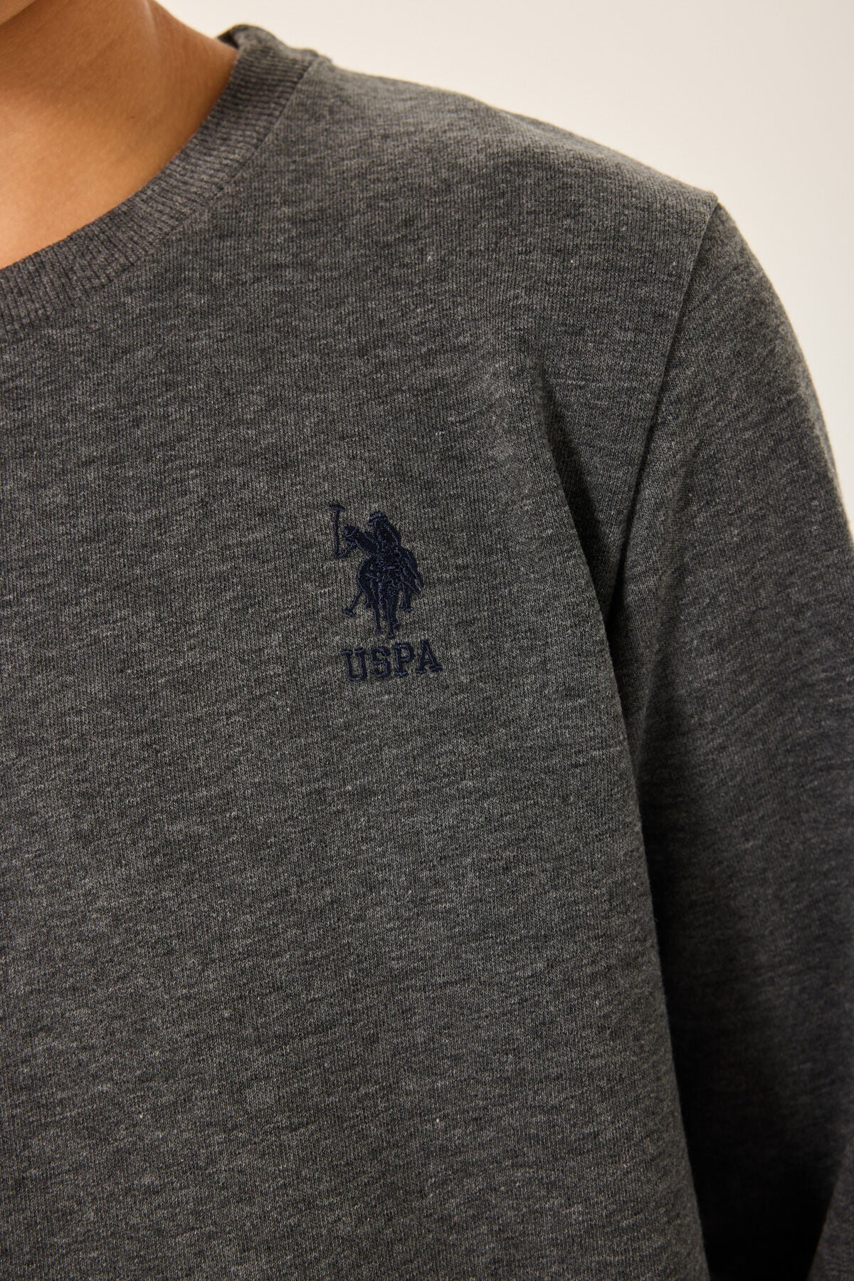 U.S. Polo Assn. Erkek Çocuk Gri Eşofman Takımı