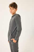 Rolypoly Erkek Çocuk Kışlık Regular Fit Gri Sweatshirt RP3719-C-V2