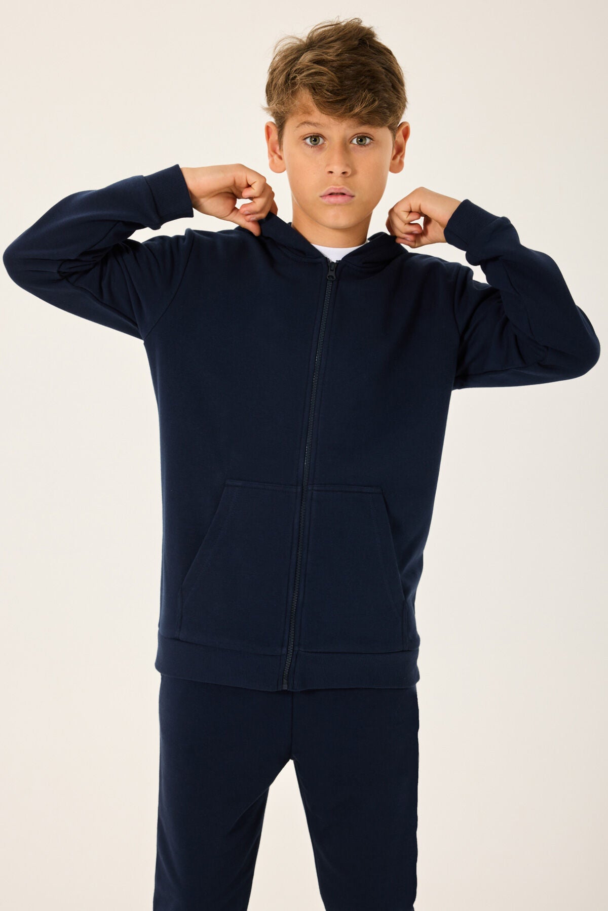 Rolypoly Erkek Çocuk Örme Lacivert Sweatshirt RP3719-C-V1 Ürün ikincil görseli