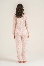 Rolypoly Anne Kız Hearts Pembe Gömlek Pijama Takımı RP3903-A-V1