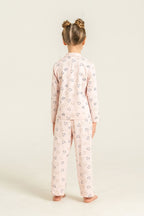 Rolypoly Anne Kız Hearts Pembe Gömlek Pijama Takımı RP3903-A-V1
