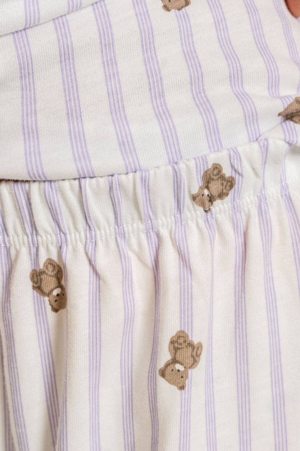 Rolypoly Anne Kız Teddy Bears Mor Gömlek Pijama Takımı RP3913-A-V2