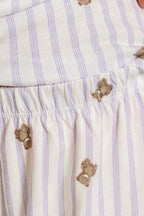 Rolypoly Anne Kız Teddy Bears Mor Gömlek Pijama Takımı RP3913-A-V2