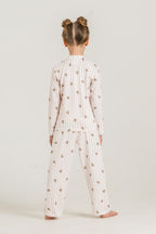 Rolypoly Anne Kız Teddy Bears Pembe Gömlek Pijama Takımı RP3913-A-V1