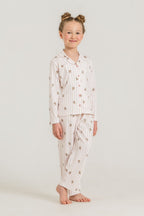 Rolypoly Anne Kız Teddy Bears Pembe Gömlek Pijama Takımı RP3913-A-V1