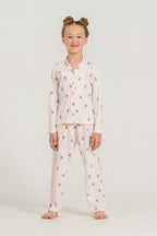 Rolypoly Anne Kız Teddy Bears Pembe Gömlek Pijama Takımı RP3913-A-V1
