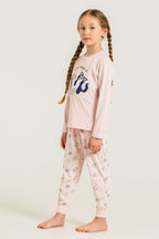 Rolypoly Anne Kız Who Needs A Hug Pembe Uzun Kol Pijama Takım RP3902-A-V1