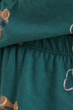 Rolypoly Anne Kız Winter Bear Yeşil Gömlek Pijama Takımı RP3919-A-V1