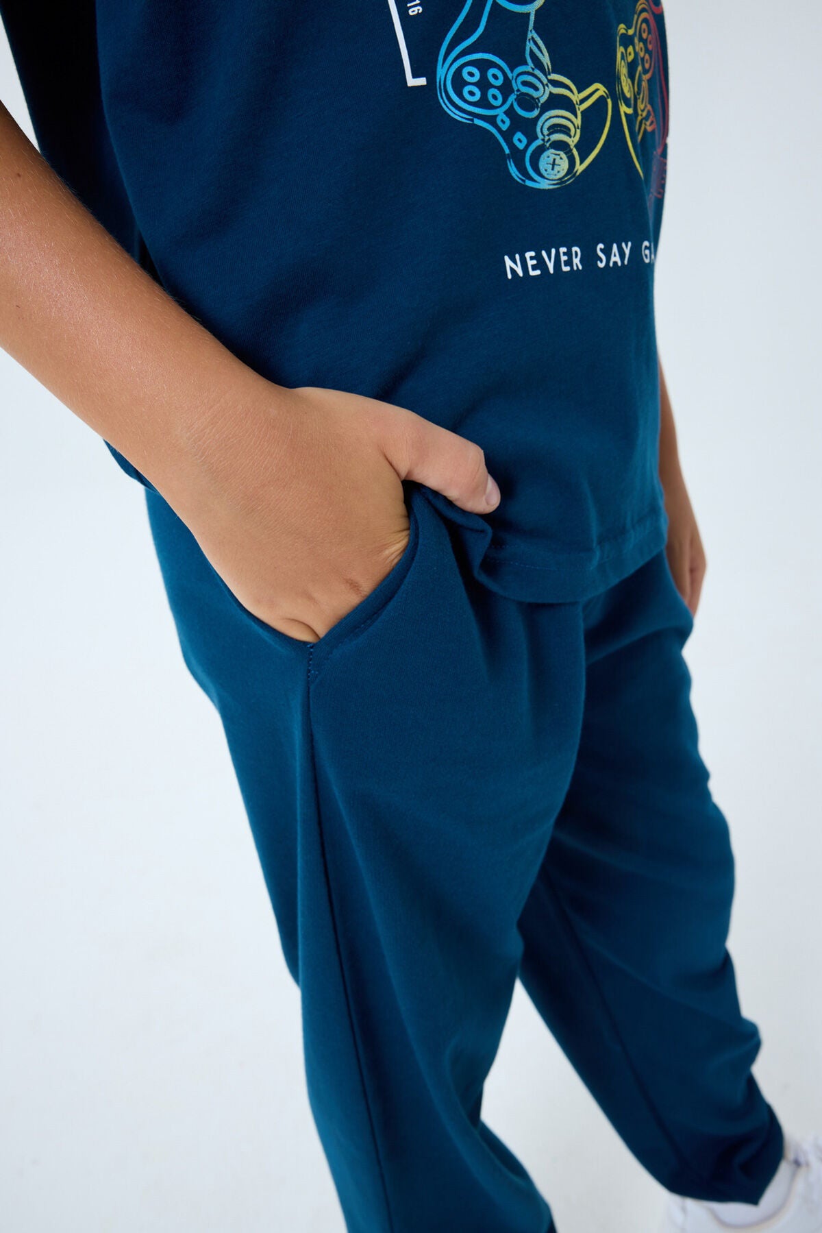 Rolypoly Erkek Çocuk Antrasit Pijama Takım