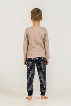 Rolypoly Erkek Çocuk Be Cool Sarı Uzun Kol Pijama Takım RP3870-C-V2