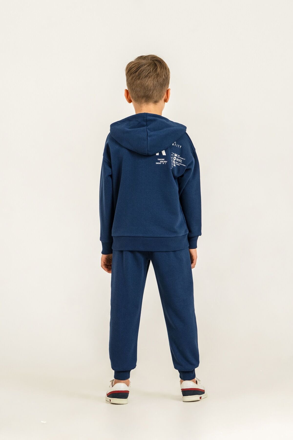 Rolypoly Erkek Çocuk Believe In Yourself Lacivert Eşofman Takımı RP3882-C-V3