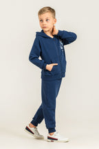 Rolypoly Erkek Çocuk Believe In Yourself Lacivert Eşofman Takımı RP3882-C-V3
