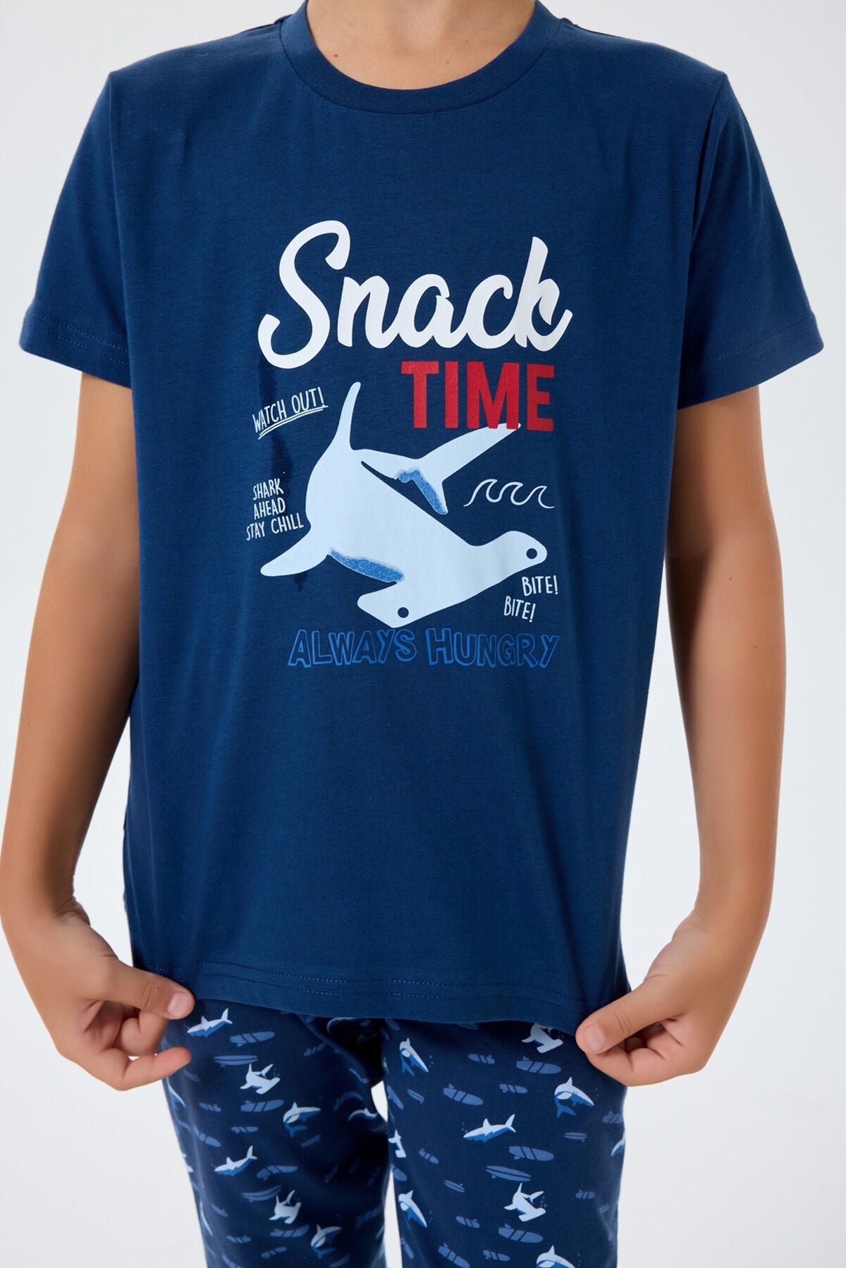 Rolypoly Erkek Çocuk Lacivert Pijama Takım