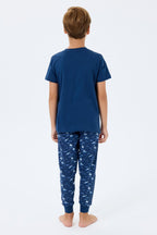 Rolypoly Erkek Çocuk Lacivert Pijama Takım