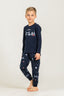Rolypoly Erkek Çocuk London Route Master Lacivert Uzun Kol Pijama Takım RP3876-C-V1