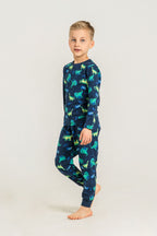 Rolypoly Erkek Çocuk Nap Is Over Mavi Uzun Kol Pijama Takım RP3887-C-V1