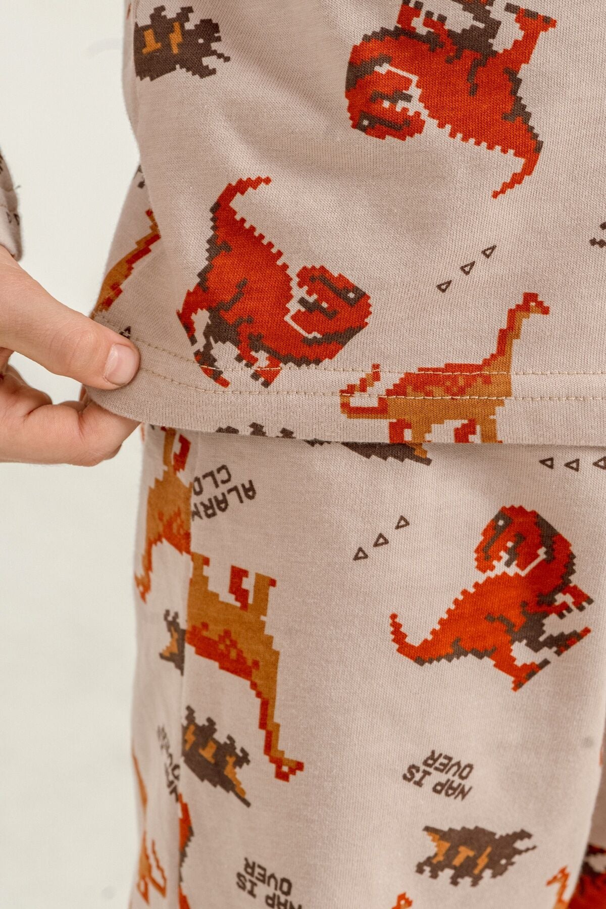 Rolypoly Erkek Çocuk Nap Is Over Sarı Uzun Kol Pijama Takım RP3887-C-V2
