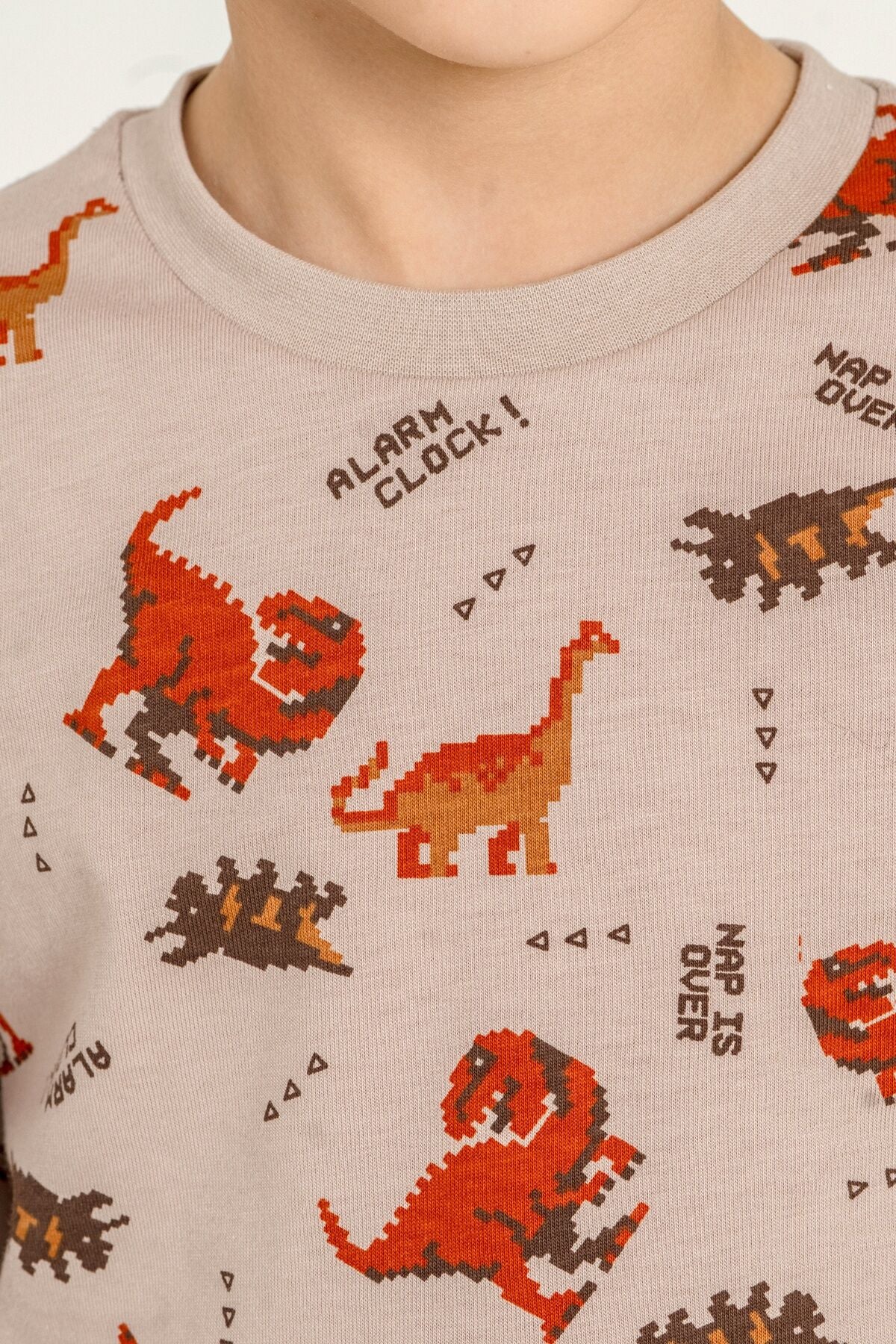 Rolypoly Erkek Çocuk Nap Is Over Sarı Uzun Kol Pijama Takım RP3887-C-V2