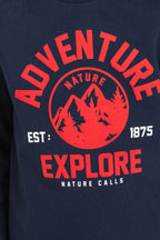 Rolypoly Erkek Çocuk Nature Calls Lacivert Uzun Kol Pijama Takım RP3873-C-V1