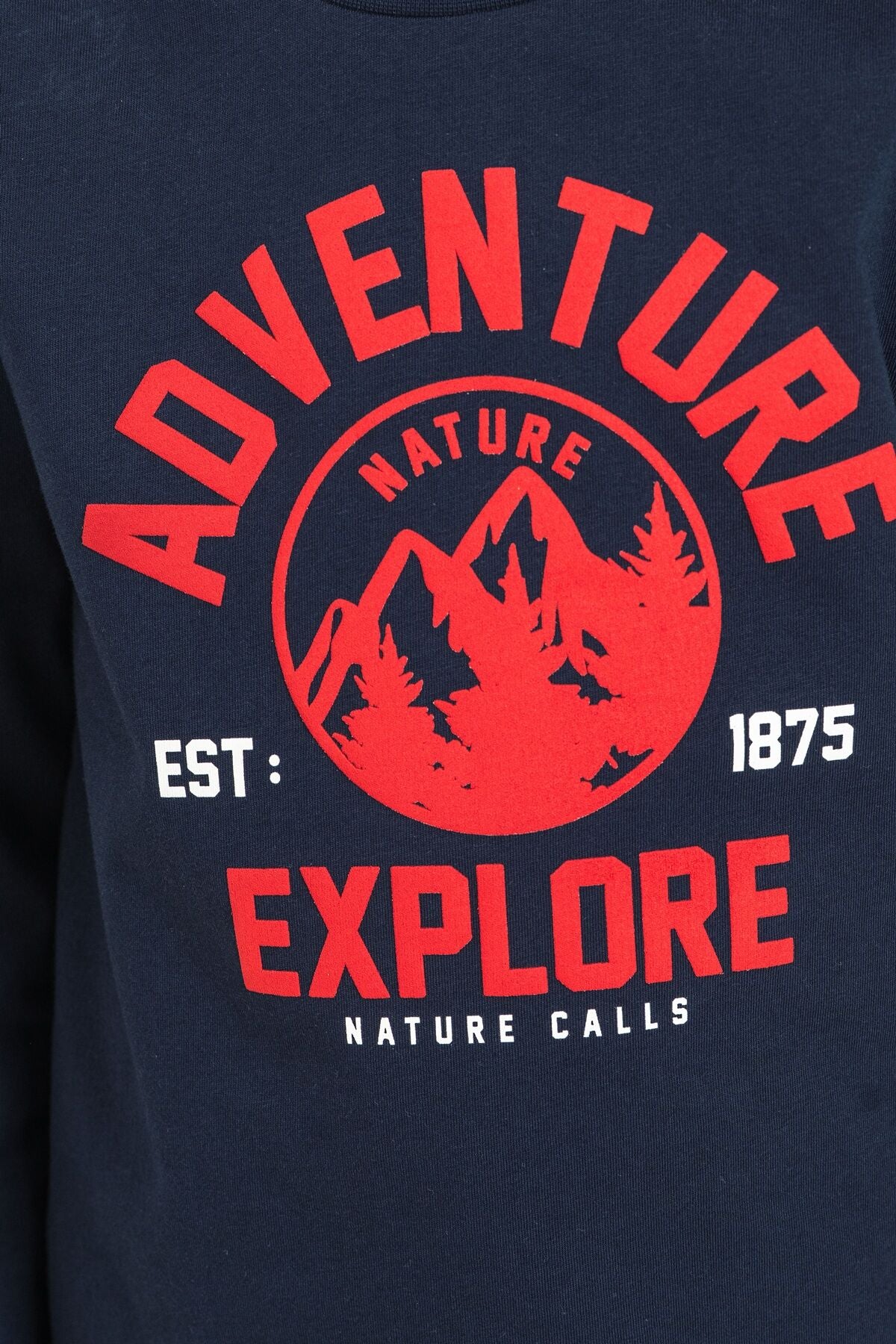 Rolypoly Erkek Çocuk Nature Calls Lacivert Uzun Kol Pijama Takım RP3873-C-V1