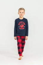 Rolypoly Erkek Çocuk Nature Calls Lacivert Uzun Kol Pijama Takım RP3873-C-V1