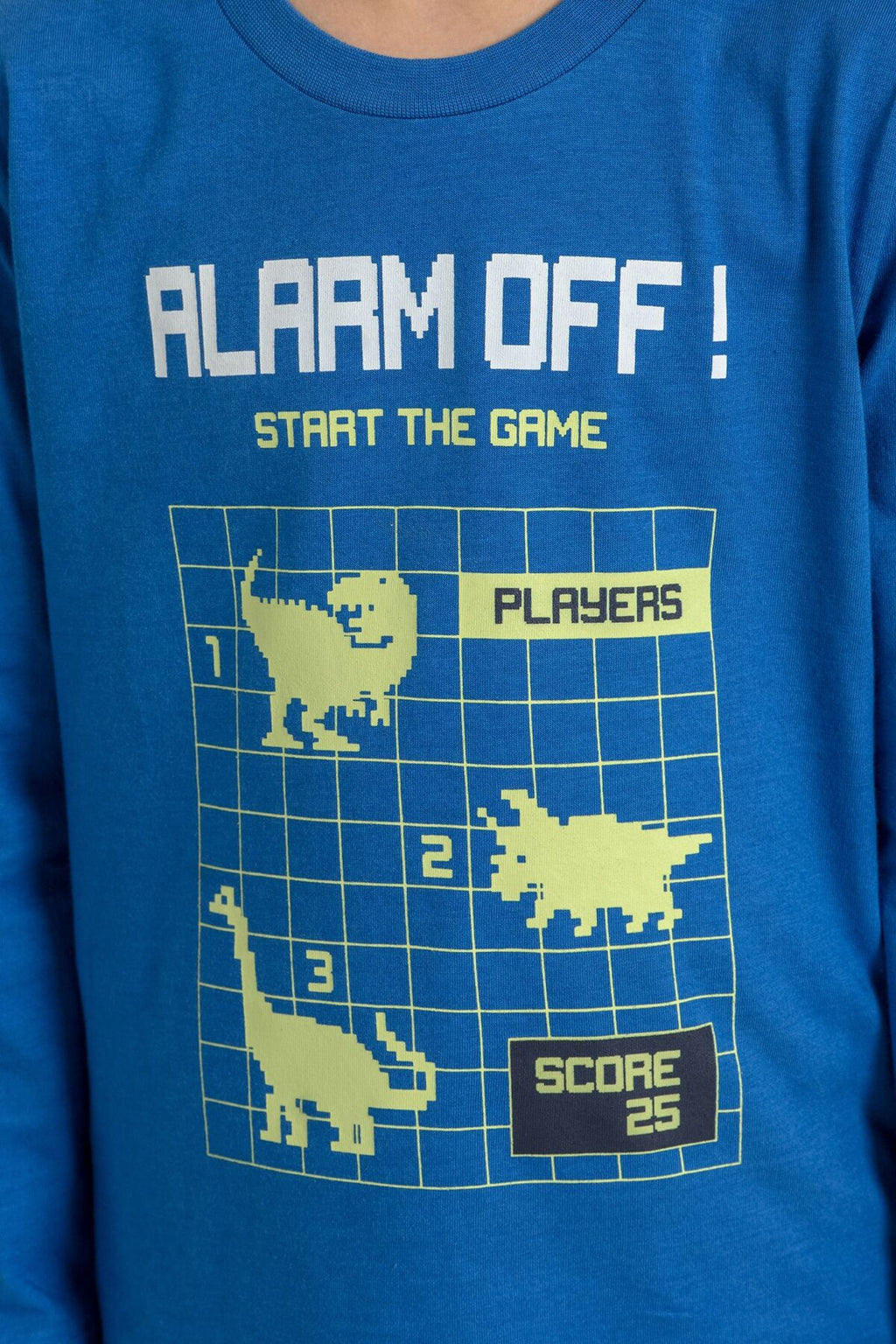 Rolypoly Erkek Çocuk Start The Game Mavi Uzun Kol Pijama Takım RP3860-C-V1