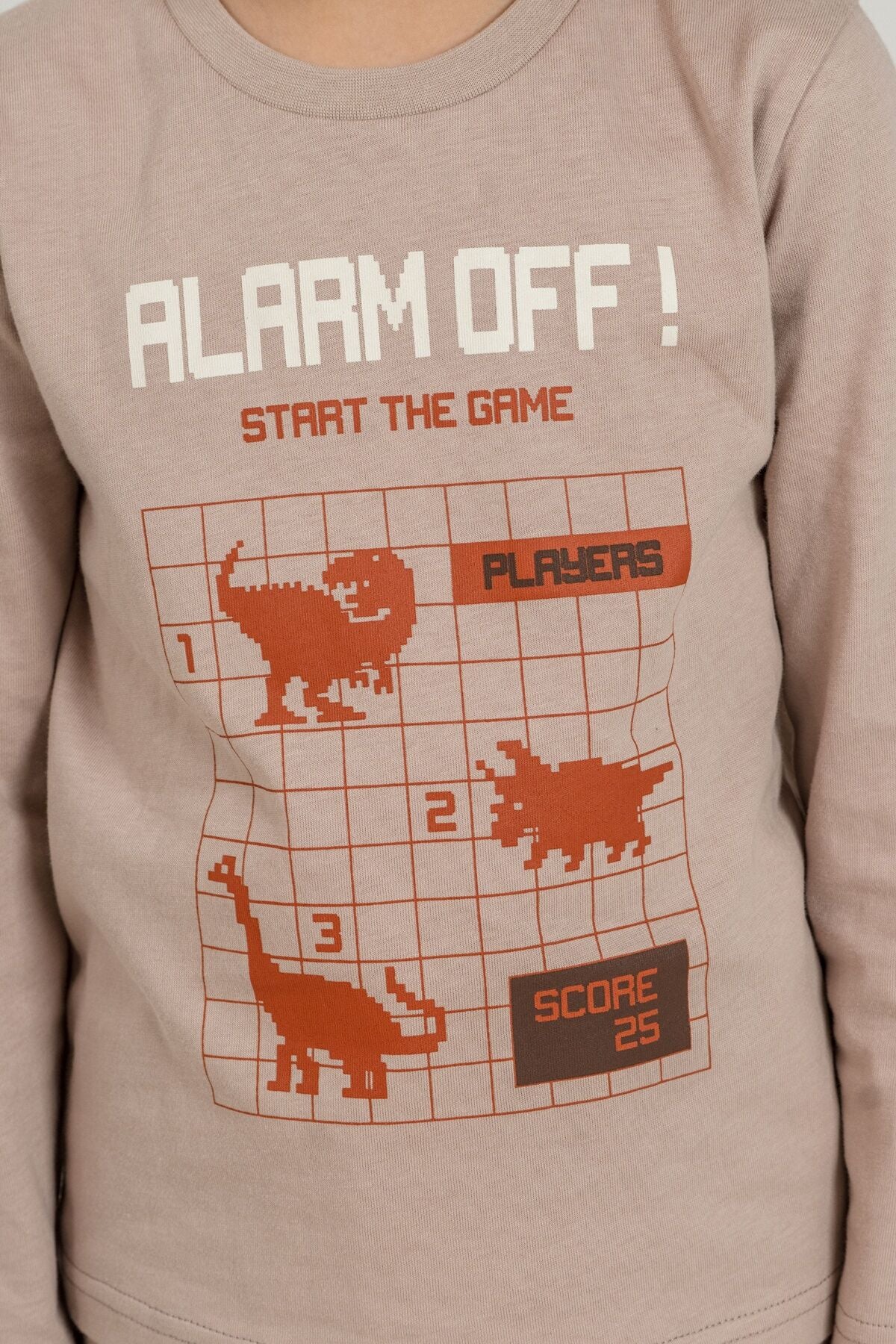 Rolypoly Erkek Çocuk Start The Game Sarı Uzun Kol Pijama Takım RP3860-C-V2