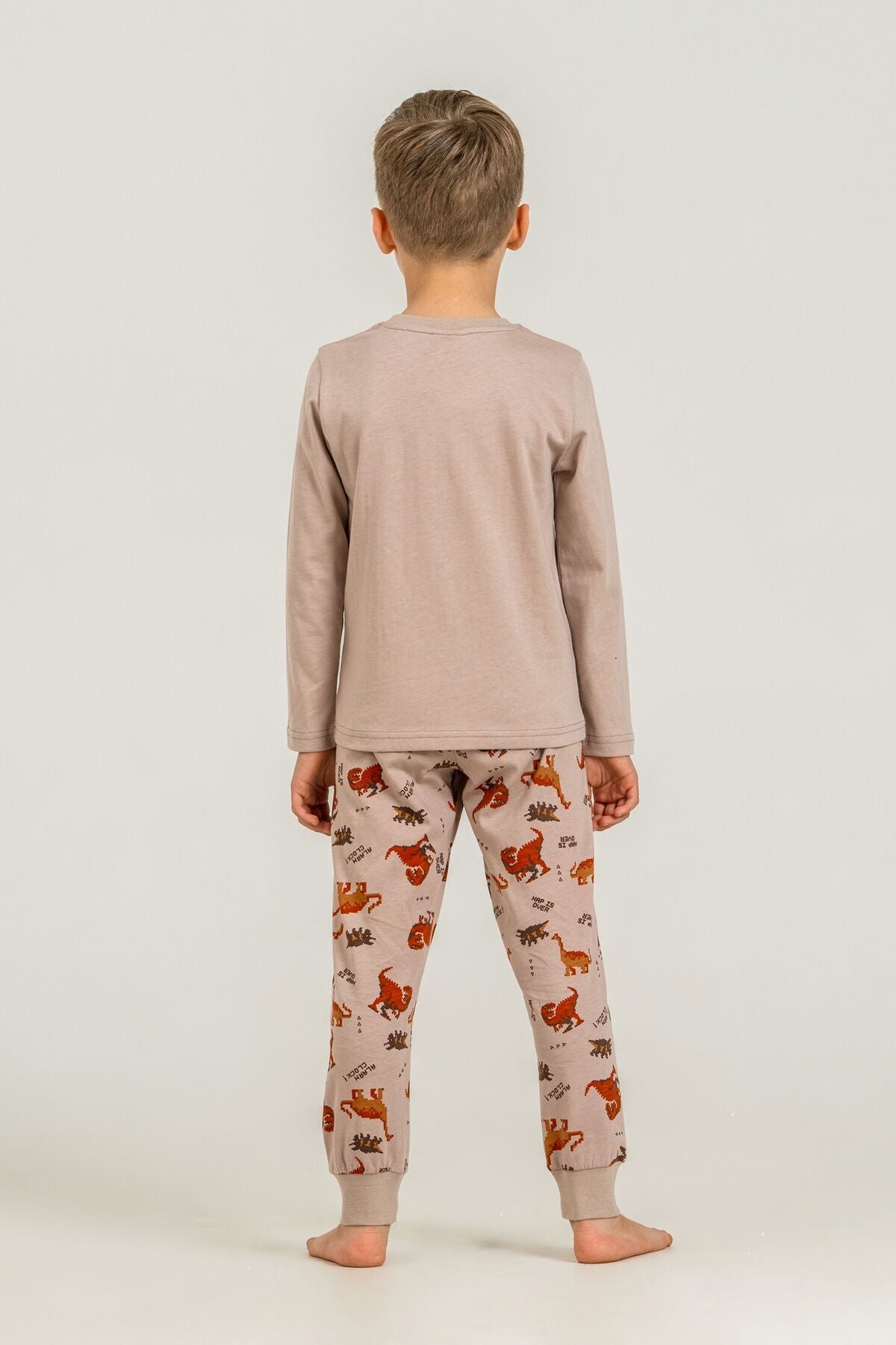 Rolypoly Erkek Çocuk Start The Game Sarı Uzun Kol Pijama Takım RP3860-C-V2