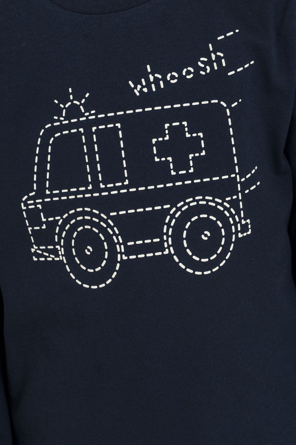 Rolypoly Erkek Çocuk Whoosh Ambulance Lacivert Uzun Kol Pijama Takım RP3871-C-V2