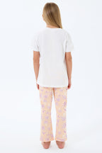 Rolypoly Kız Çocuk Beyaz Pijama Takım