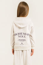 Rolypoly Kız Çocuk Bohemian Soul Beyaz Eşofman Takımı RP3920-C-V2