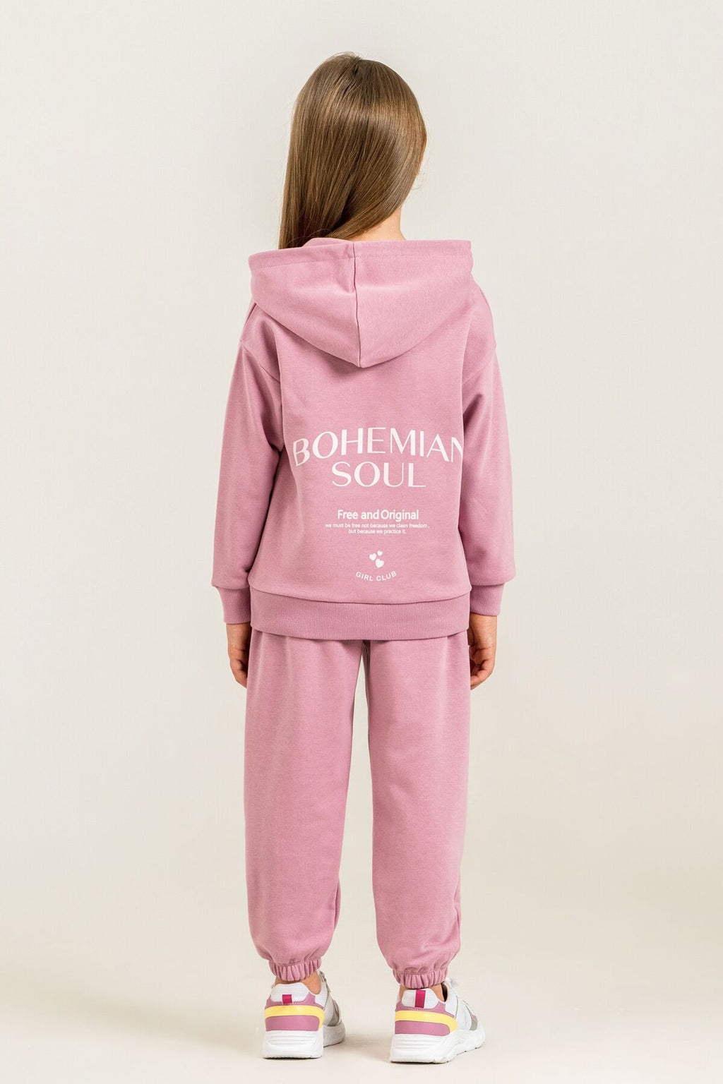 Rolypoly Kız Çocuk Bohemian Soul Pembe Eşofman Takımı RP3920-C-V1