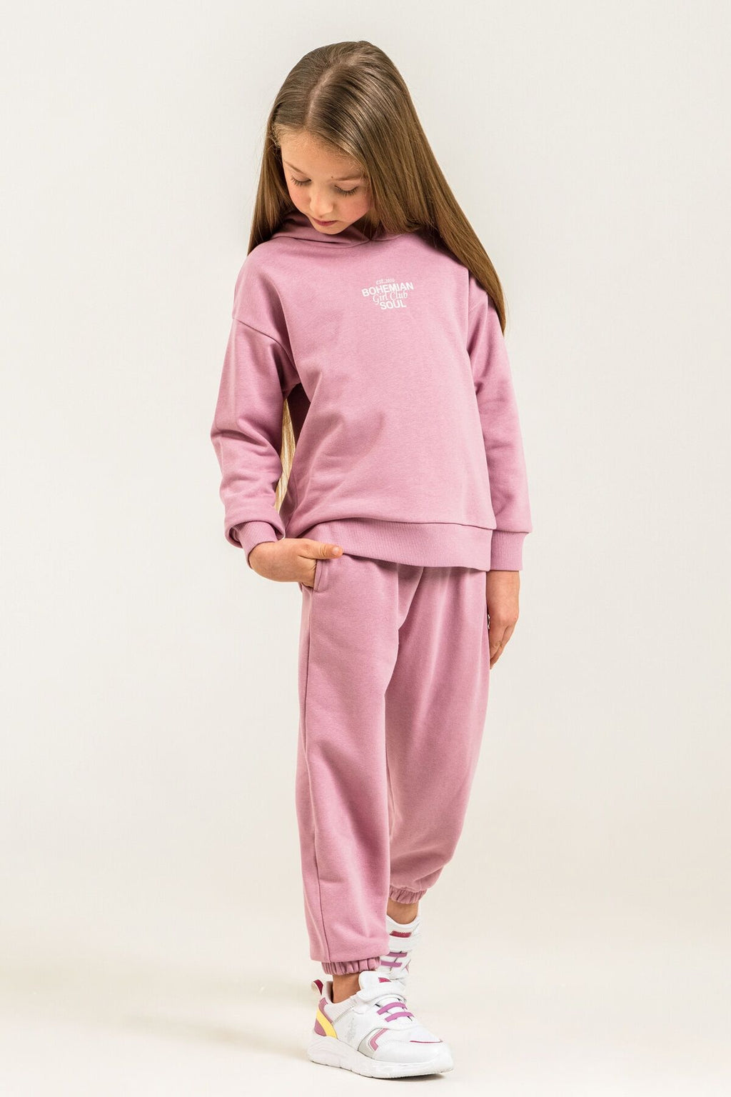 Rolypoly Kız Çocuk Bohemian Soul Pembe Eşofman Takımı RP3920-C-V1