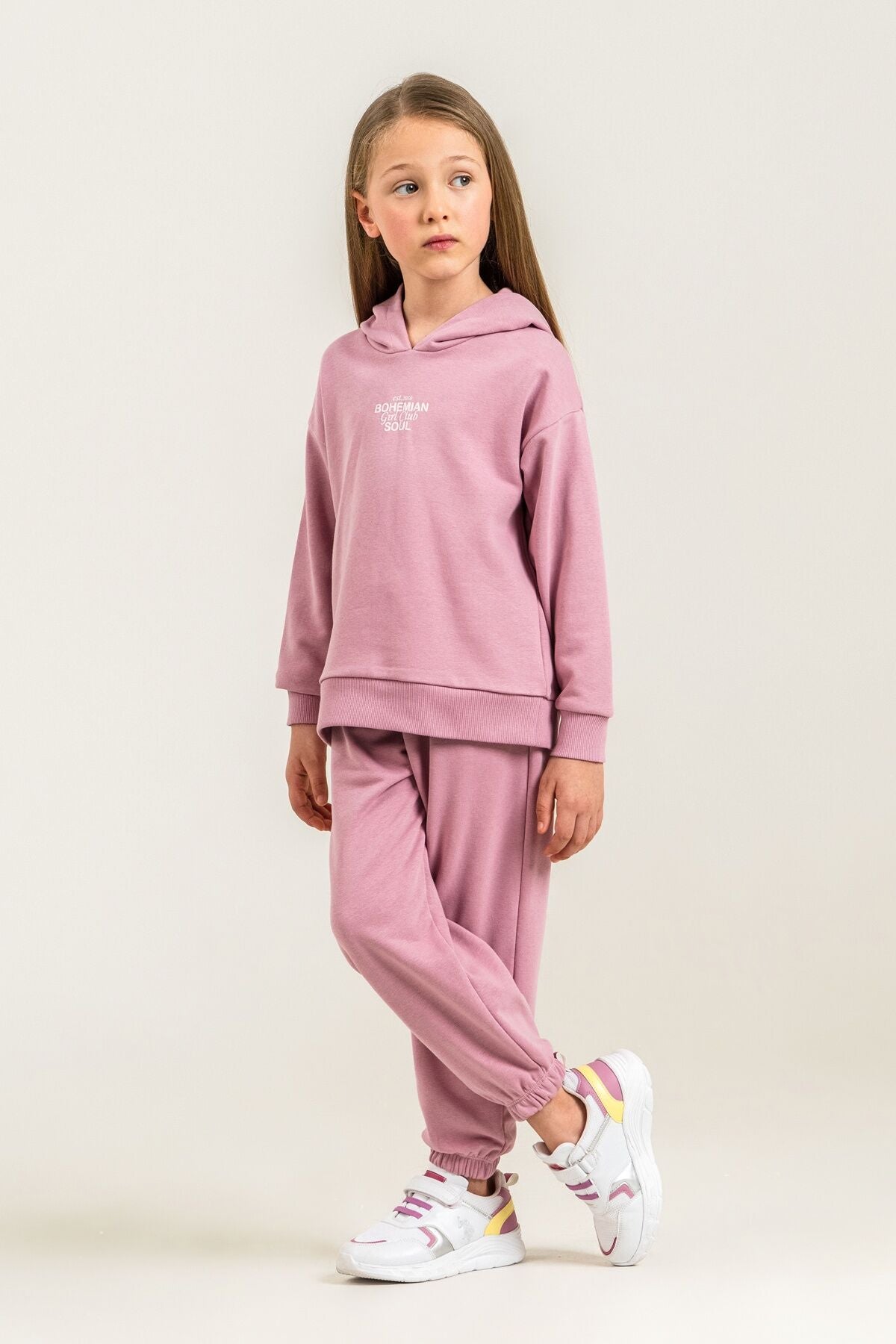 Rolypoly Kız Çocuk Bohemian Soul Pembe Eşofman Takımı RP3920-C-V1 Ürün ana görseli