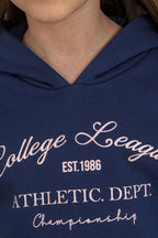 Rolypoly Kız Çocuk College League Lacivert Eşofman Takımı RP3925-C-V3
