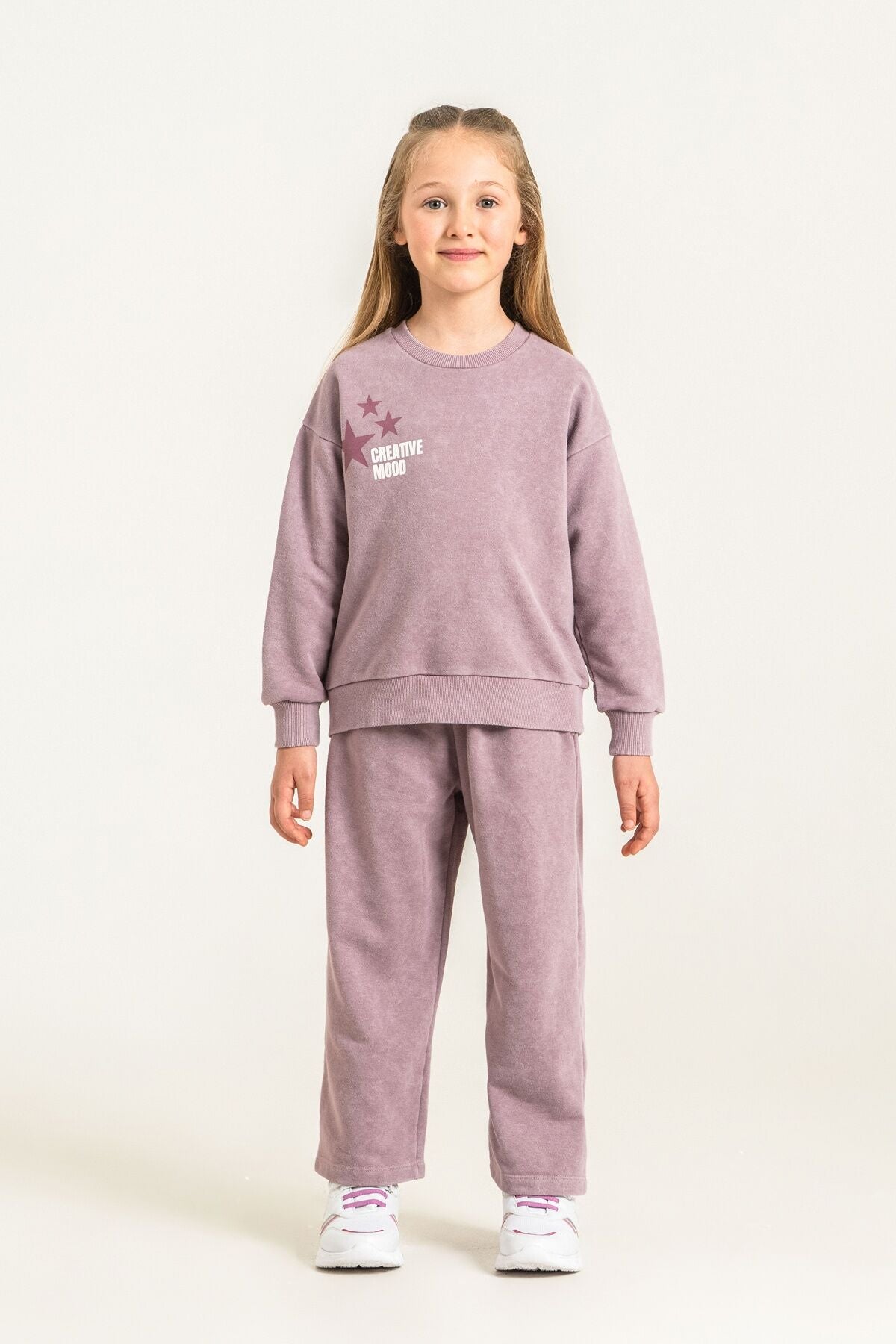 Rolypoly Kız Çocuk Creative Mood Mavi Eşofman Takımı RP3927-C-V3 Ürün ikincil görseli