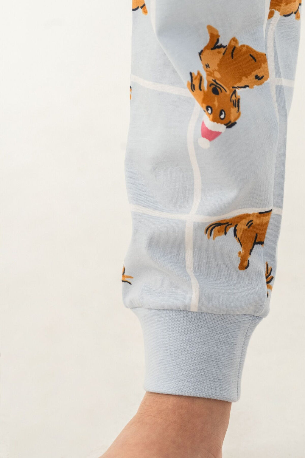 Rolypoly Kız Çocuk Cute Puppy Mavi Gömlek Pijama Takımı RP3908-C-V2