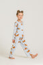 Rolypoly Kız Çocuk Cute Puppy Mavi Gömlek Pijama Takımı RP3908-C-V2