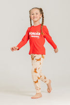 Rolypoly Kız Çocuk Forever Friends Kırmızı Uzun Kol Pijama Takım RP3907-C-V1